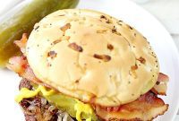 Bavarian Rouladen Burger