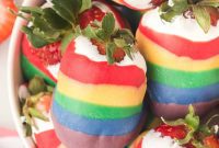 Colorful Candy Strawberry Delights