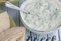 Refreshing Greek Tzatziki Dip