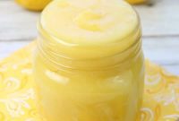 Bright Homemade Lemon Curd