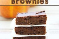 Two-Ingredient Pumpkin Brownies