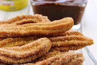 Rich Mexican Chocolate Churros and Silky Dip