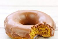 Decadent Pumpkin Donuts with Chocolate Hazelnut Glaze