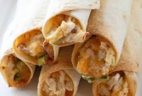 Crispy Jalapeño Popper Chicken Taquitos