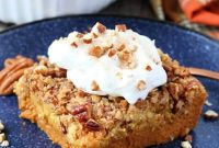 Spiced Pumpkin Crumble Bake