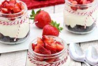Dairy-Free Strawberry Brownie Trifle