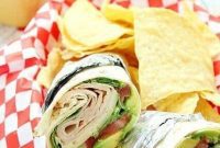 California Chicken Wrap – The Sunshine State’s Folded Feast