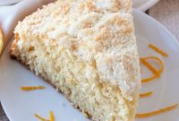 Zesty Orange Crumb Coffee Cake