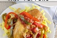 Chicken and Peppers Skillet Dinner with Star Butter Olive Oil