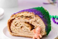 New Orleans Mardi Gras King Cake