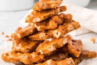 Effortless Microwave Peanut Brittle