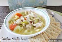 Golden Chicken Noodle Goodness