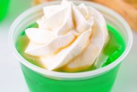 Spiked Caramel Apple Jello Bites