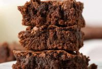 Foolproof Homemade Chocolate Brownies