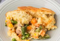 Chicken Biscuit Pot Pie Perfection