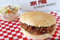 Smoky Pulled Pork Nestled in Warm Onion Buns