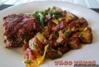 Loaded Taco Potatoes