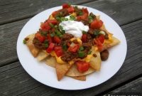 Beefy Bean Fiesta Nachos
