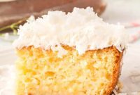 Tropical Coconut Dream Cake