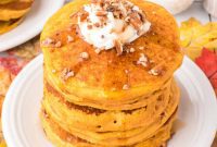 Pumpkin Spice Flapjacks