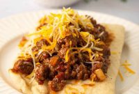 Smoky BBQ Bacon Cheeseburger Flatbread Melts