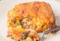 Savory Cornbread Fiesta Bake