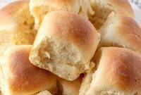 Pillowy Soft Butter Rolls