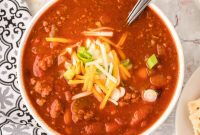 The Perfect Homestyle Chili Wendys Way