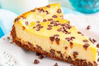 Decadent Chocolate Chip Cheesecake