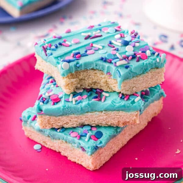 Sugar Cookie Bars.