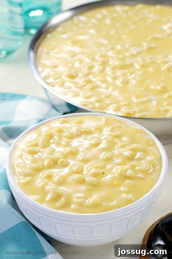 Skip the blue box and make this Creamy Stovetop Mac & Cheese instead. Simple, quick, and full of cheesy deliciousness - it'll become a family favorite!