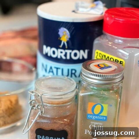Best Steak Dry Rub on a rustic wooden surface, ready for seasoning.