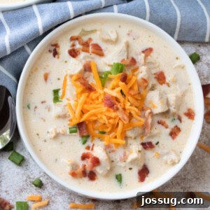 Chicken Bacon Ranch Soup