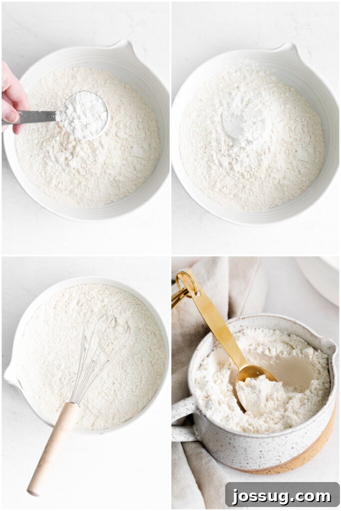Making Cake Flour at Home 4 Cake flour substitute ready to use