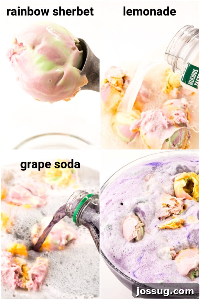 how to make witch's brew halloween punch
