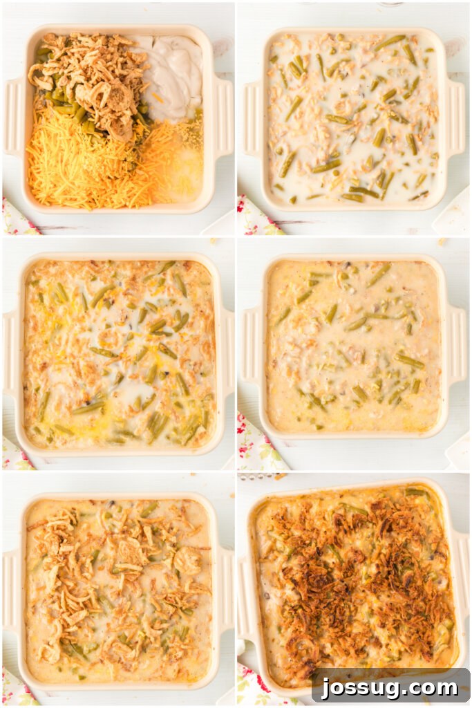 how to make green bean casserole