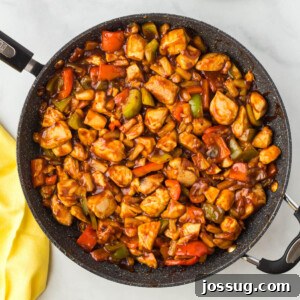 hawaiian chicken in skillet