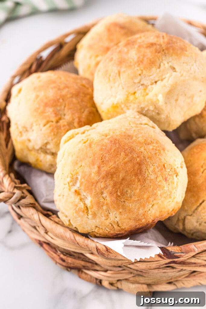 Eastern NC's Signature Cheese Biscuits 5 Closeup of cheese biscuits in basket