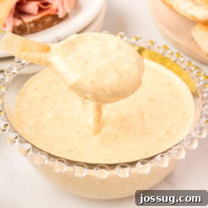 copycat big mac sauce in bowl