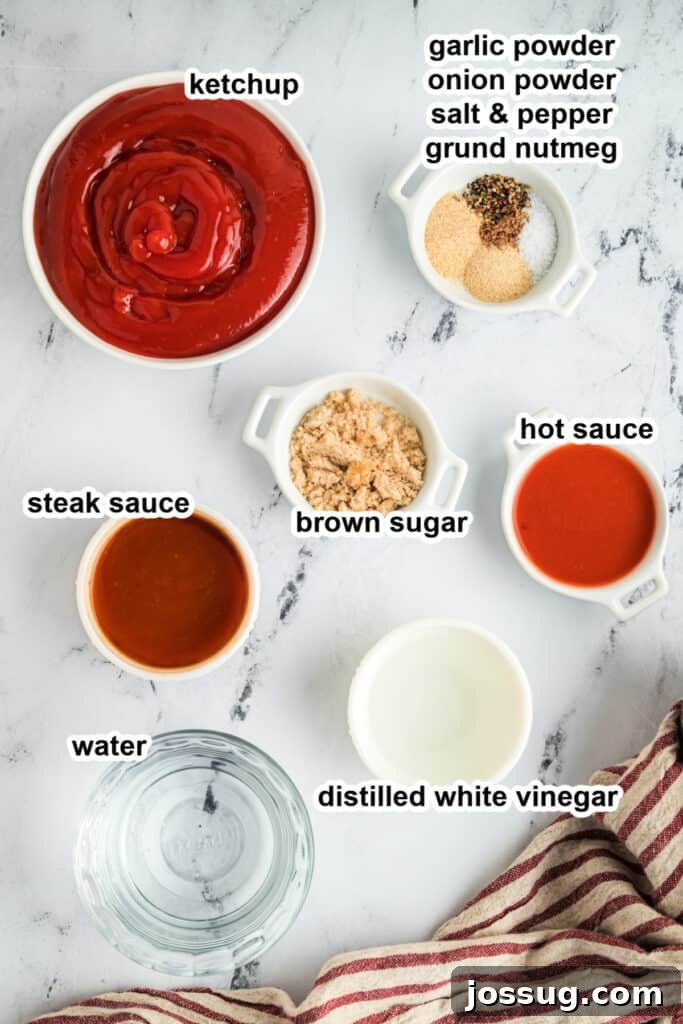 ingredients to make arby's sauce
