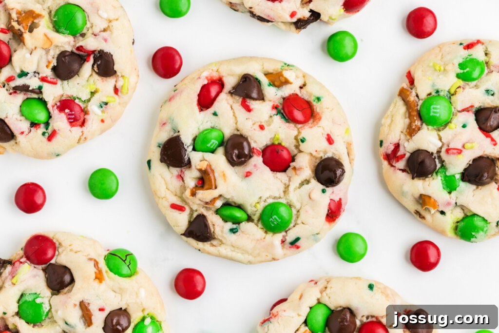 Festive Cookie Stacks 4 Loaded Christmas Cookies ingredients