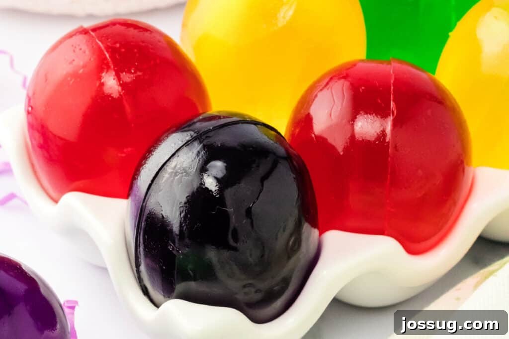 Hoppy Hour Jellies 14 assorted colors of easter egg jello shots