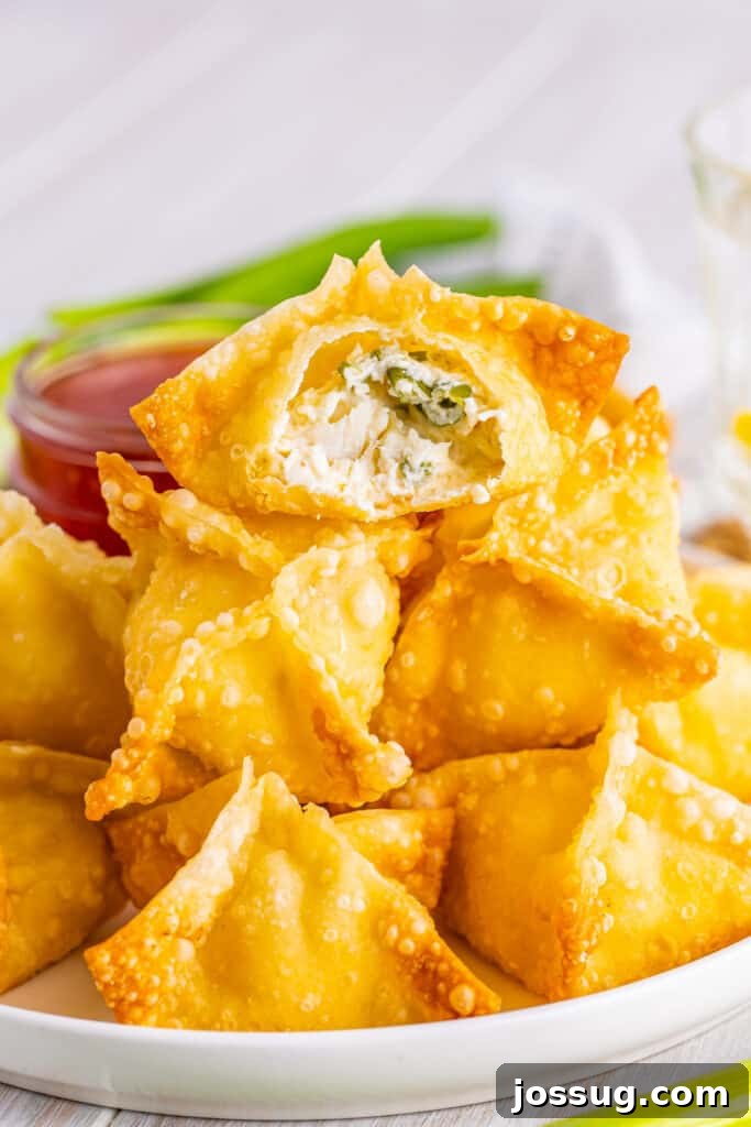 Crispy Crab Clouds 15 Serve these with sweet chili sauce or your favorite dipping sauce.