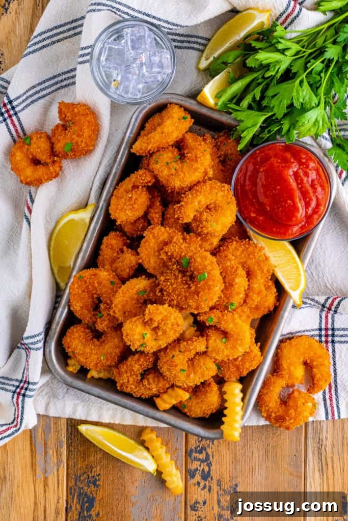 Serve with optional chopped parsley, lemon wedges, and cocktail sauce.