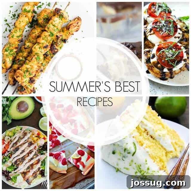 Summer's Ultimate Dishes 2 Summer's Best Recipes collage