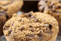 Rich Chocolate Crumb Muffins