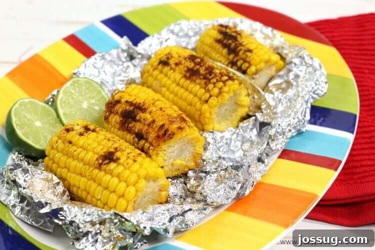 30 Set-and-Forget Slow Cooker Meals 5 Slow cooker Mexican street corn (Esquites) served in individual cups with a spoon, garnished with chili powder and cilantro.