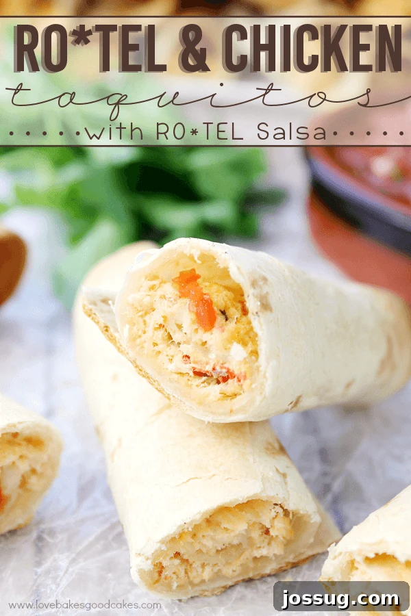ROTEL Chicken Taquitos and Zesty Salsa 2 Crispy RO*TEL & Chicken Taquitos with vibrant RO*TEL Salsa, stacked elegantly on wax paper, ready to be served as the perfect game day snack or party appetizer.