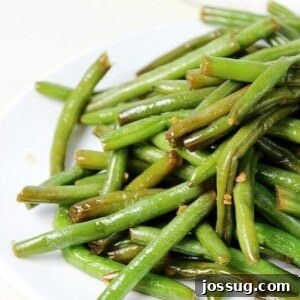 Finished Chinese Buffet Green Beans