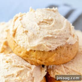 Autumn's Sweetest Pumpkin Creations 3 Soft Pumpkin Cookies with Pumpkin Browned Butter Frosting